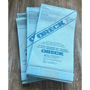 Oreck XL Vacuum Bags (13) Fits XL Models 8000 9000 2000 & Commercial Series